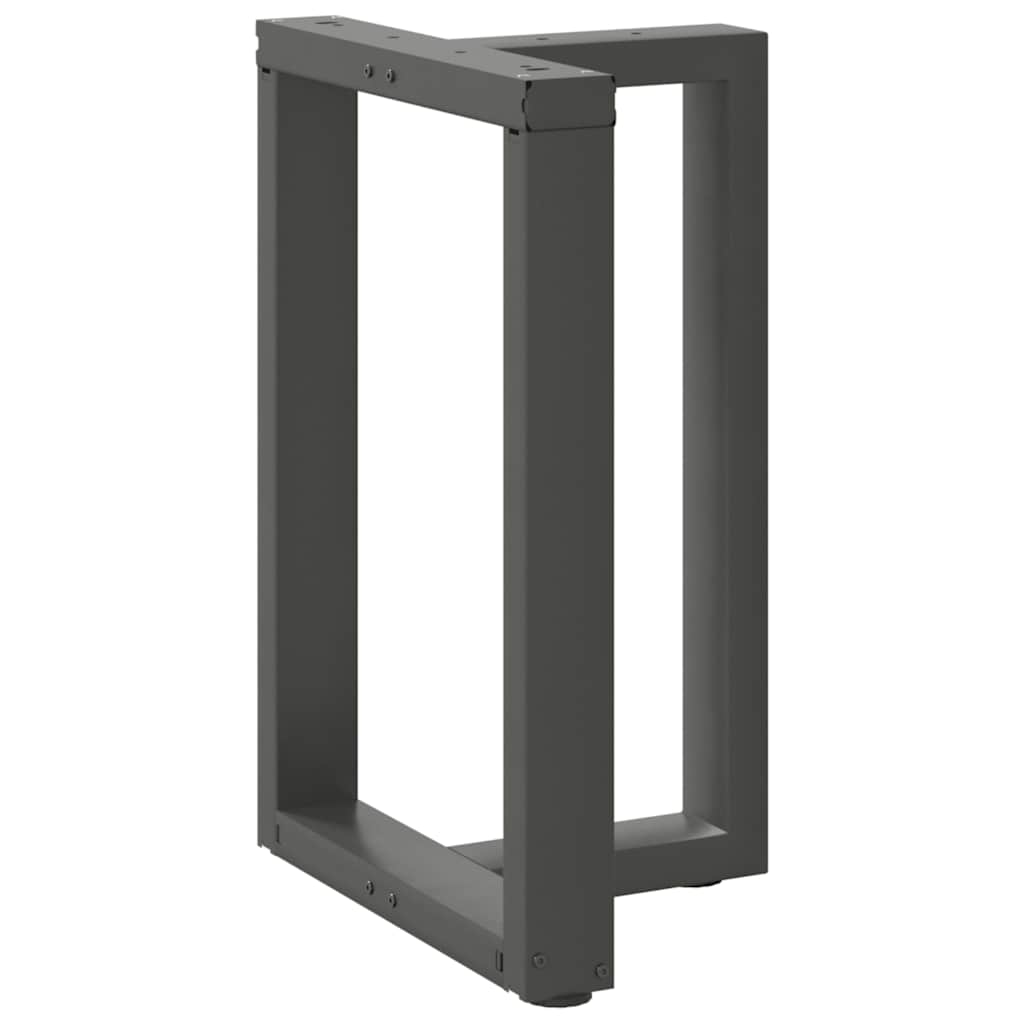 Eettafelpoten 2 st T-vormig 50x35x(72-73) cm staal antraciet is nu te koop bij PeponiXL, paradijselijk wonen!