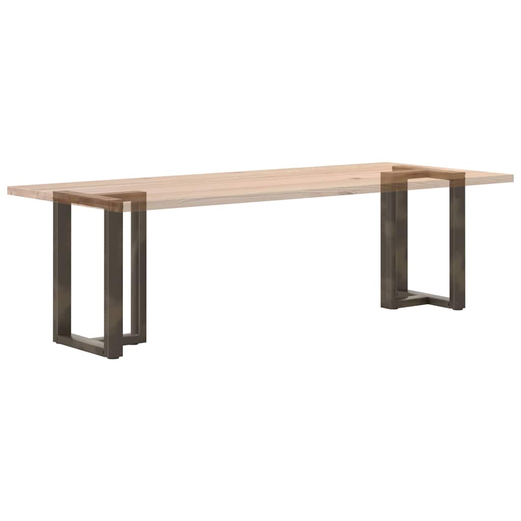 Eettafelpoten 2 st T-vormig 50x35x(72-73) cm staal naturel is nu te koop bij PeponiXL, paradijselijk wonen!
