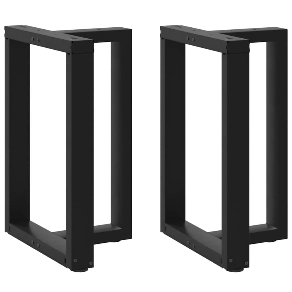 Eettafelpoten 2 st T-vormig 60x35x(72-73) cm staal zwart is nu te koop bij PeponiXL, paradijselijk wonen!