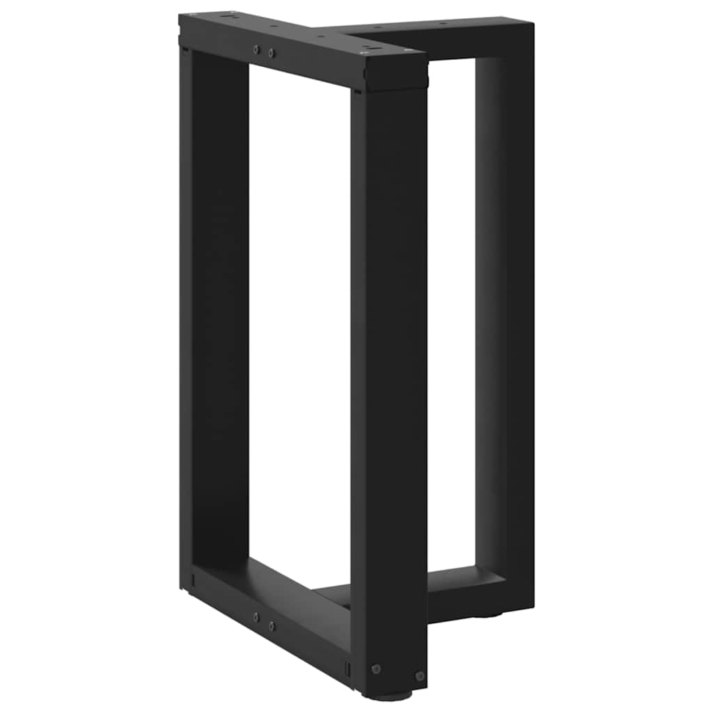 Eettafelpoten 2 st T-vormig 60x35x(72-73) cm staal zwart is nu te koop bij PeponiXL, paradijselijk wonen!