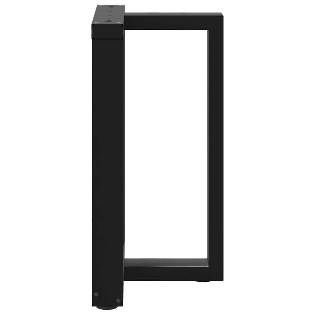 Eettafelpoten 2 st T-vormig 60x35x(72-73) cm staal zwart is nu te koop bij PeponiXL, paradijselijk wonen!