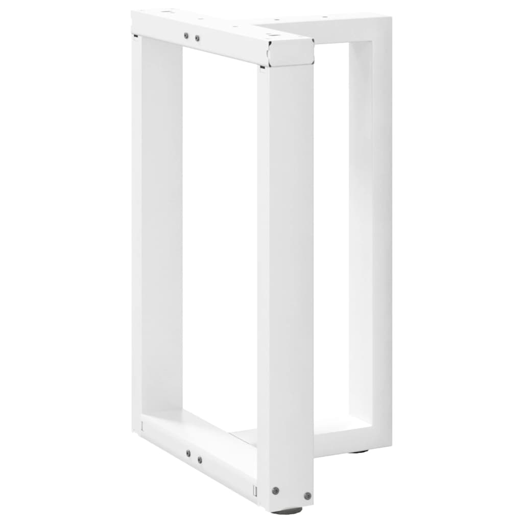 Eettafelpoten 2 st T-vormig 60x35x(72-73) cm staal wit is nu te koop bij PeponiXL, paradijselijk wonen!
