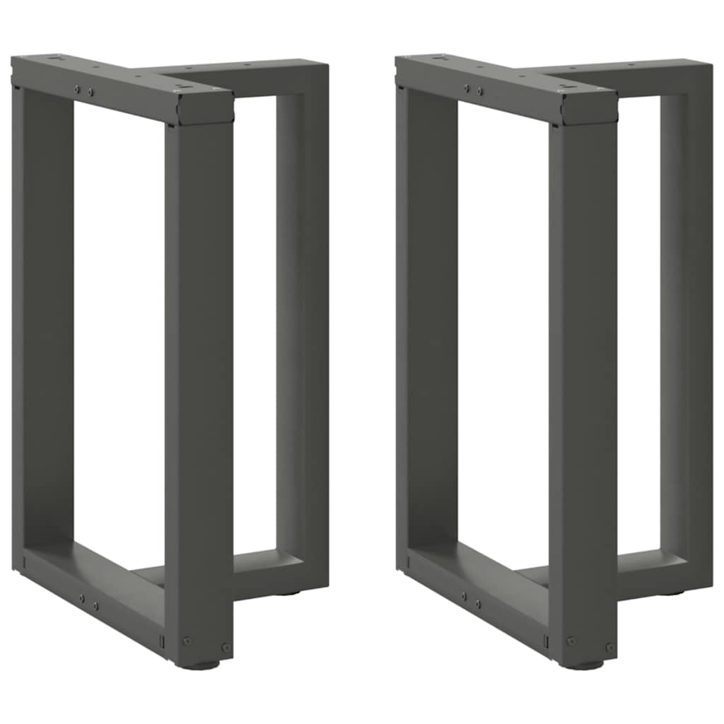Eettafelpoten 2 st T-vormig 60x35x(72-73) cm staal antraciet is nu te koop bij PeponiXL, paradijselijk wonen!