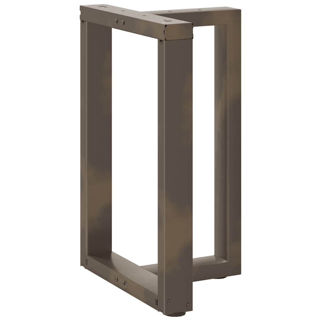 Eettafelpoten 2 st T-vormig 60x35x(72-73) cm staal naturel is nu te koop bij PeponiXL, paradijselijk wonen!