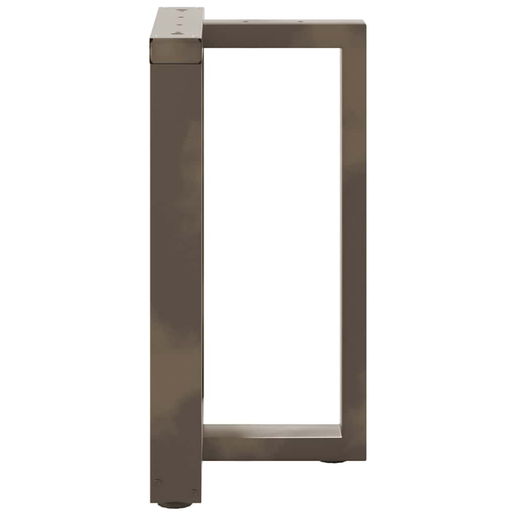 Eettafelpoten 2 st T-vormig 60x35x(72-73) cm staal naturel is nu te koop bij PeponiXL, paradijselijk wonen!