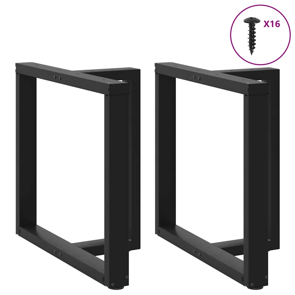Eettafelpoten 2 st T-vormig 70x35x(72-73) cm staal zwart is nu te koop bij PeponiXL, paradijselijk wonen!
