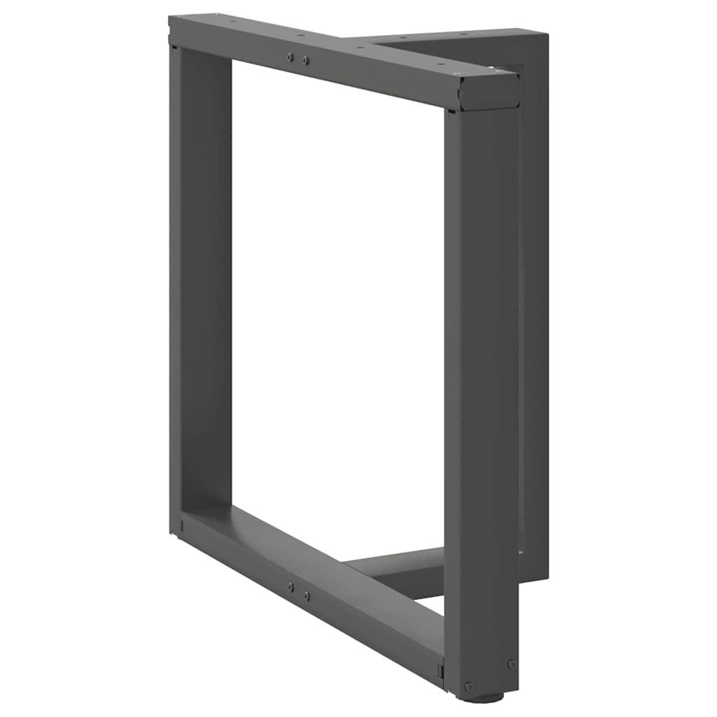Eettafelpoten 2 st T-vormig 70x35x(72-73) cm staal antraciet is nu te koop bij PeponiXL, paradijselijk wonen!