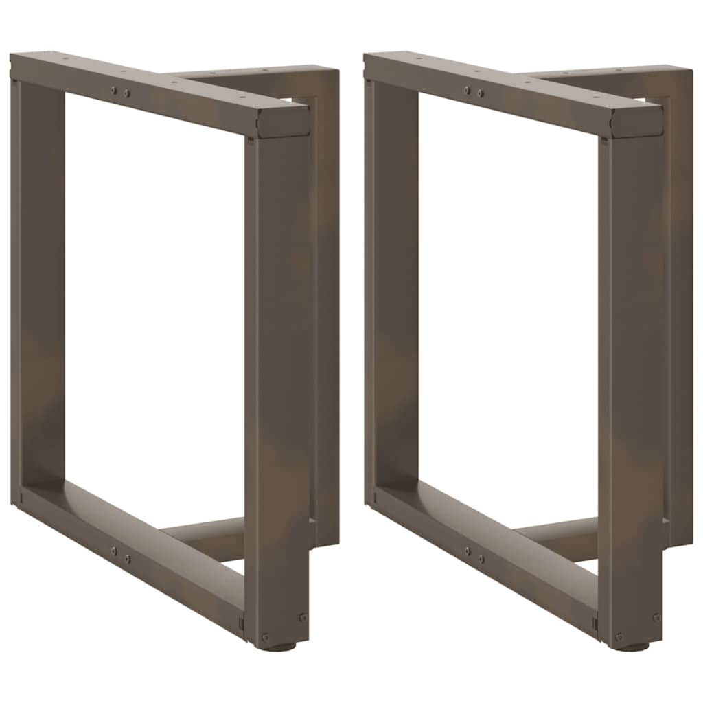 Eettafelpoten 2 st T-vormig 70x35x(72-73) cm staal naturel is nu te koop bij PeponiXL, paradijselijk wonen!