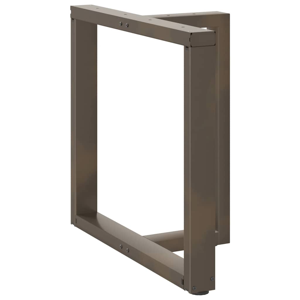 Eettafelpoten 2 st T-vormig 70x35x(72-73) cm staal naturel is nu te koop bij PeponiXL, paradijselijk wonen!