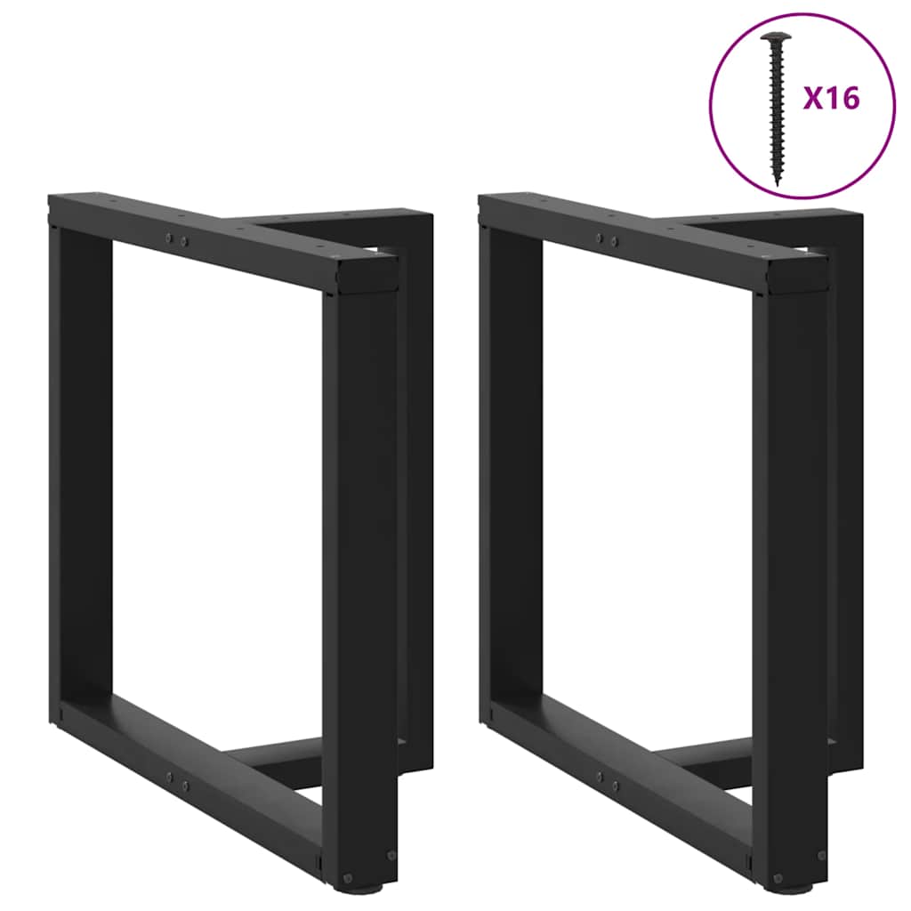 Eettafelpoten 2 st T-vormig 80x35x(72-73) cm staal zwart is nu te koop bij PeponiXL, paradijselijk wonen!