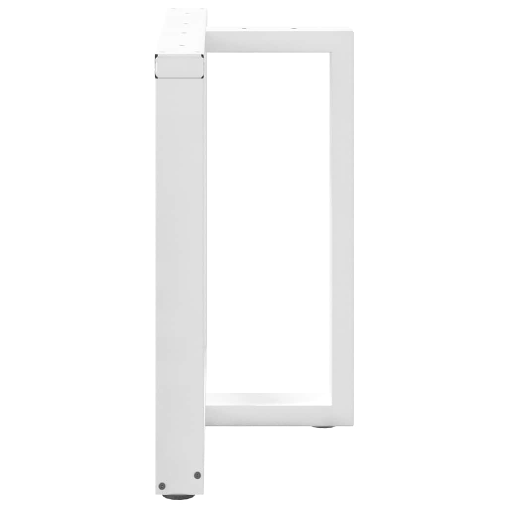 Eettafelpoten 2 st T-vormig 80x35x(72-73) cm staal wit is nu te koop bij PeponiXL, paradijselijk wonen!