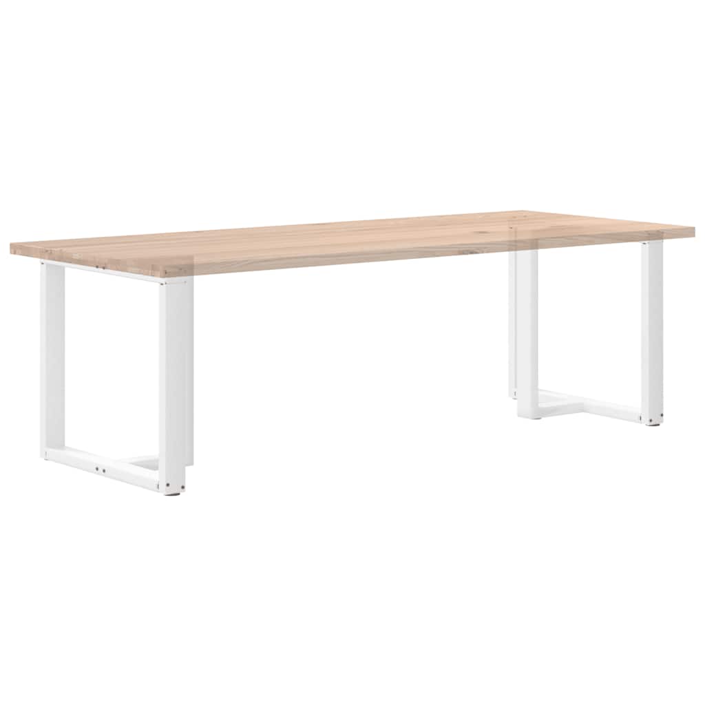 Eettafelpoten 2 st T-vormig 80x35x(72-73) cm staal wit is nu te koop bij PeponiXL, paradijselijk wonen!