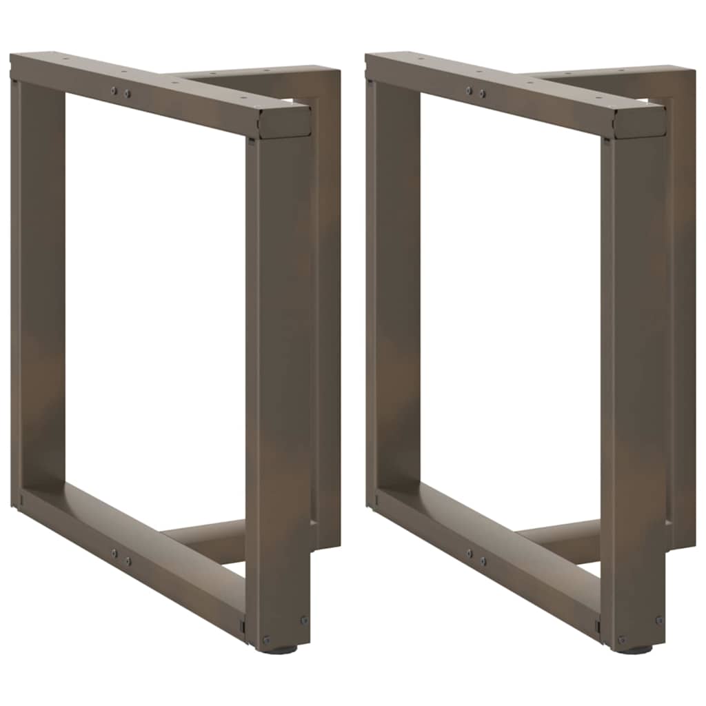 Eettafelpoten 2 st T-vormig 80x35x(72-73) cm staal naturel is nu te koop bij PeponiXL, paradijselijk wonen!