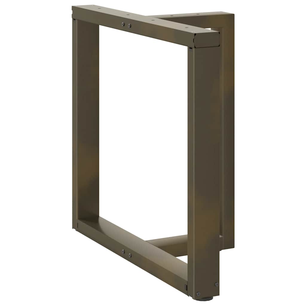 Eettafelpoten 2 st T-vormig 80x35x(72-73) cm staal naturel is nu te koop bij PeponiXL, paradijselijk wonen!