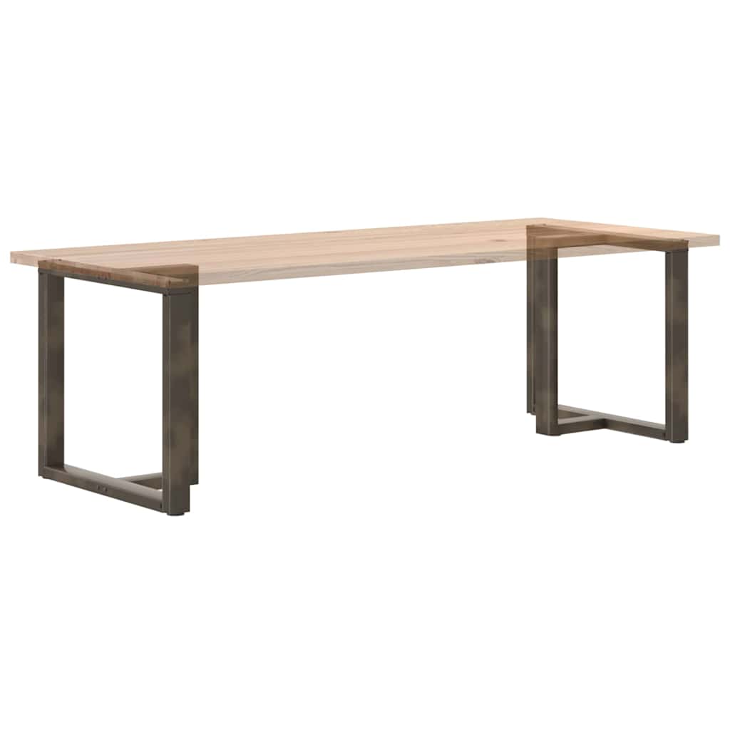 Eettafelpoten 2 st T-vormig 80x35x(72-73) cm staal naturel is nu te koop bij PeponiXL, paradijselijk wonen!