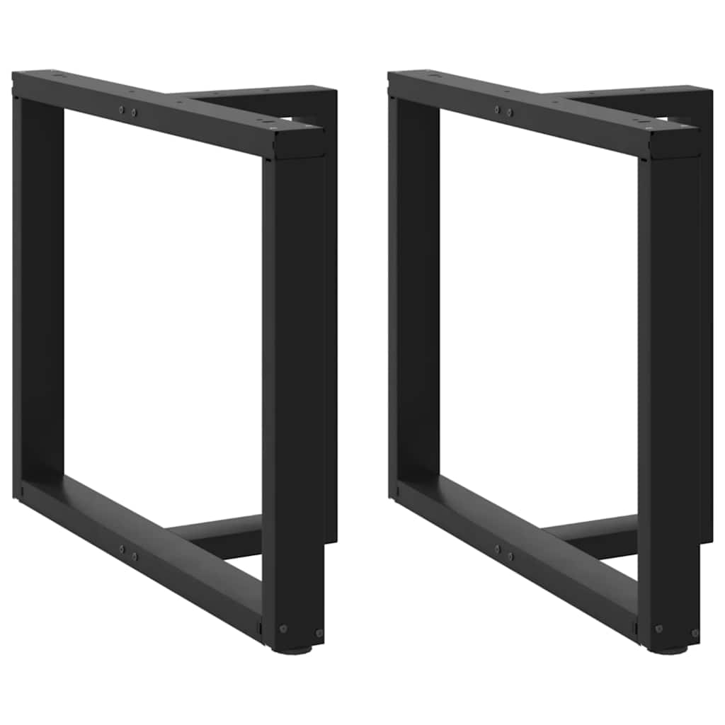Eettafelpoten 2 st T-vormig 90x35x(72-73) cm staal zwart is nu te koop bij PeponiXL, paradijselijk wonen!