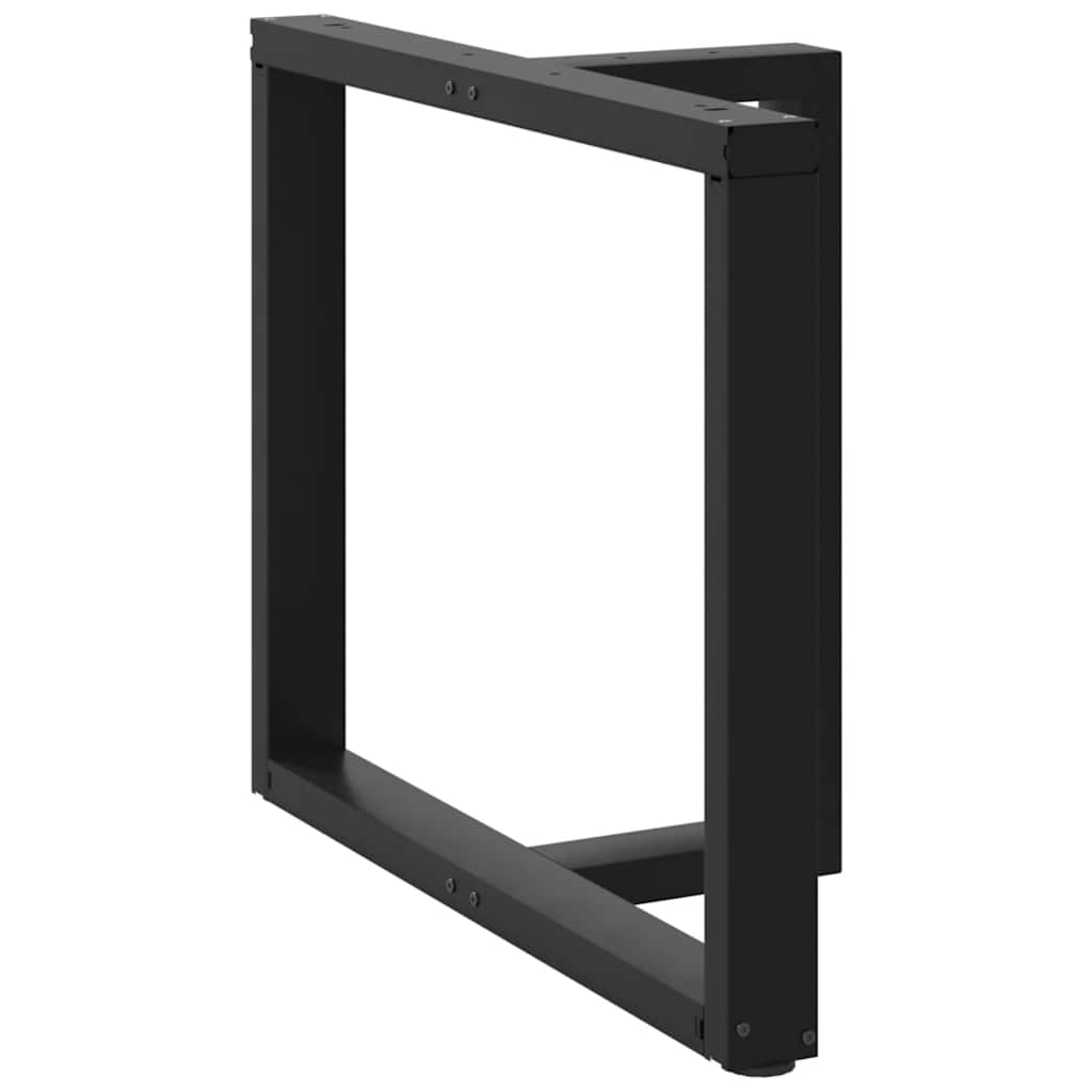 Eettafelpoten 2 st T-vormig 90x35x(72-73) cm staal zwart is nu te koop bij PeponiXL, paradijselijk wonen!