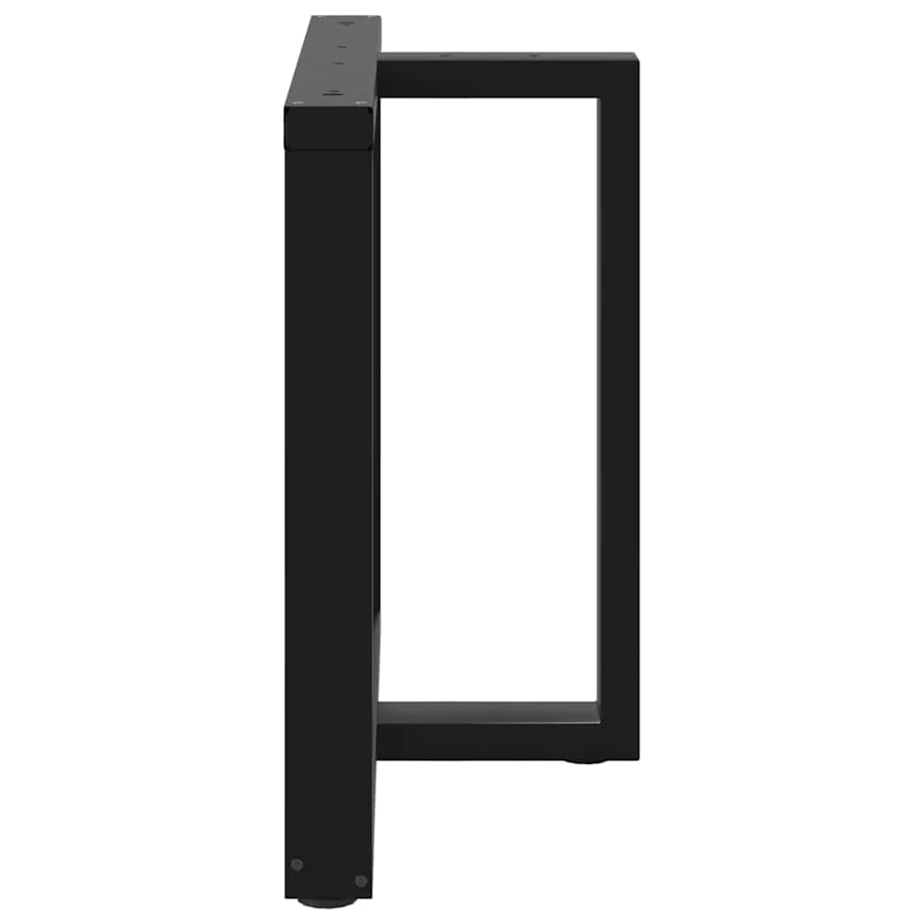 Eettafelpoten 2 st T-vormig 90x35x(72-73) cm staal zwart is nu te koop bij PeponiXL, paradijselijk wonen!