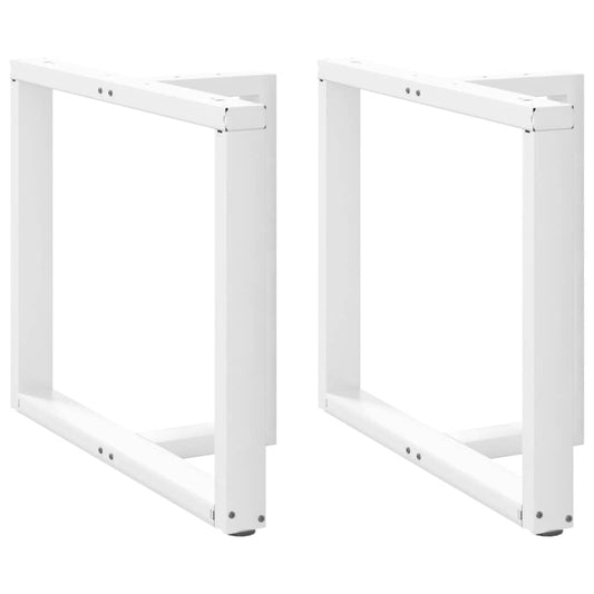Eettafelpoten 2 st T-vormig 90x35x(72-73) cm staal wit is nu te koop bij PeponiXL, paradijselijk wonen!