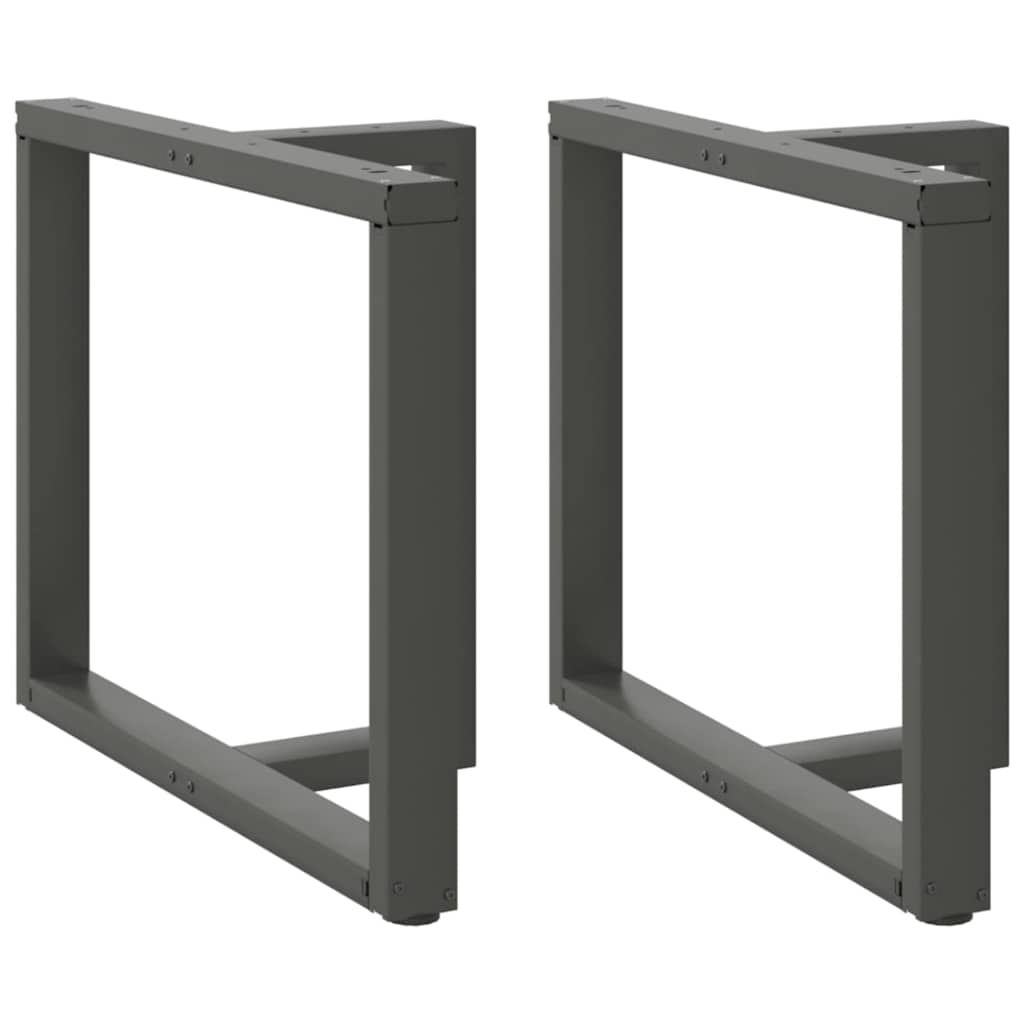 Eettafelpoten 2 st T-vormig 90x35x(72-73) cm staal antraciet is nu te koop bij PeponiXL, paradijselijk wonen!