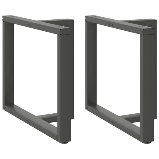 Eettafelpoten 2 st T-vormig 90x35x(72-73) cm staal antraciet is nu te koop bij PeponiXL, paradijselijk wonen!