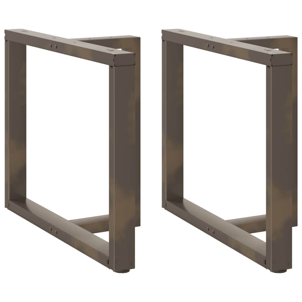 Eettafelpoten 2 st T-vormig 90x35x(72-73) cm staal naturel is nu te koop bij PeponiXL, paradijselijk wonen!
