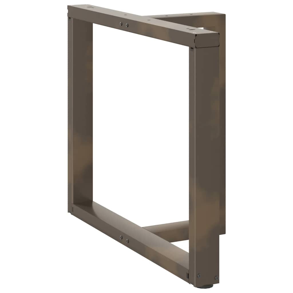 Eettafelpoten 2 st T-vormig 90x35x(72-73) cm staal naturel is nu te koop bij PeponiXL, paradijselijk wonen!