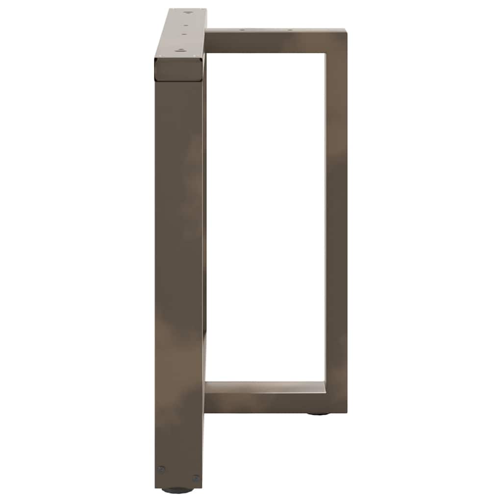 Eettafelpoten 2 st T-vormig 90x35x(72-73) cm staal naturel is nu te koop bij PeponiXL, paradijselijk wonen!
