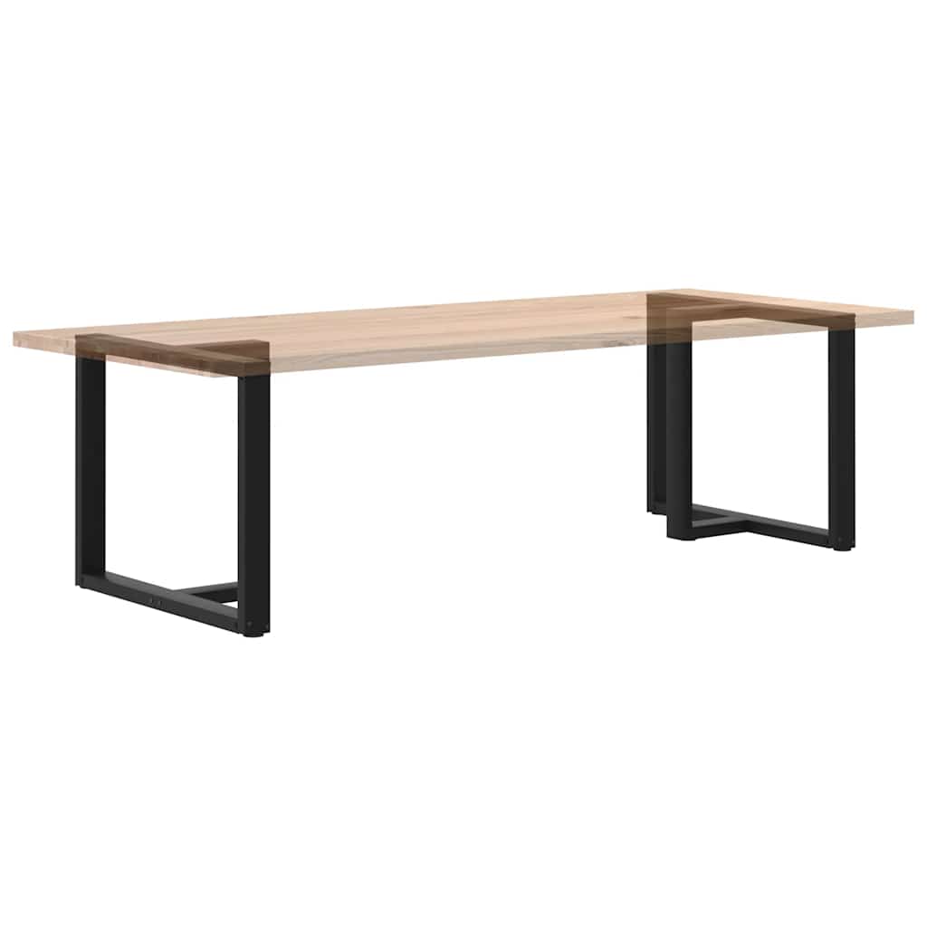 Eettafelpoten 2 st T-vormig 100x35x(72-73) cm staal zwart is nu te koop bij PeponiXL, paradijselijk wonen!