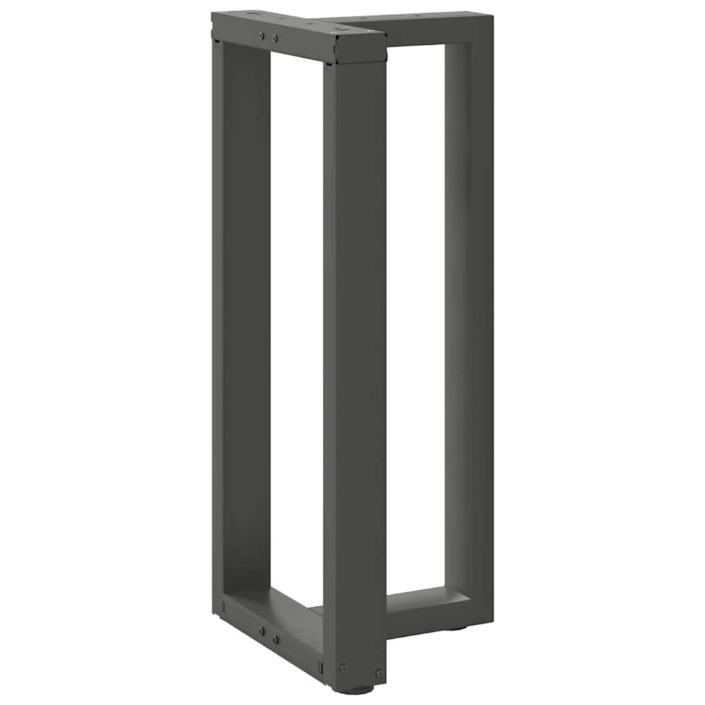 Bartafelpoten 2 st T-vormig 40x35x(90-91) cm staal antraciet is nu te koop bij PeponiXL, paradijselijk wonen!