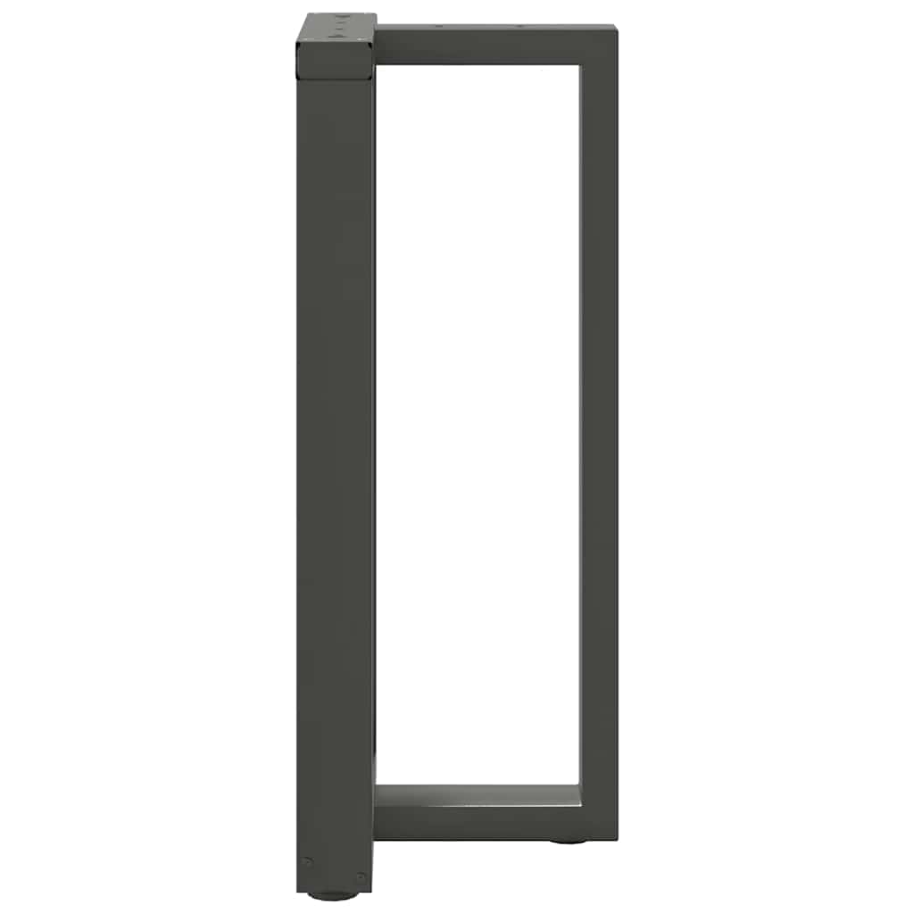 Bartafelpoten 2 st T-vormig 40x35x(90-91) cm staal antraciet is nu te koop bij PeponiXL, paradijselijk wonen!
