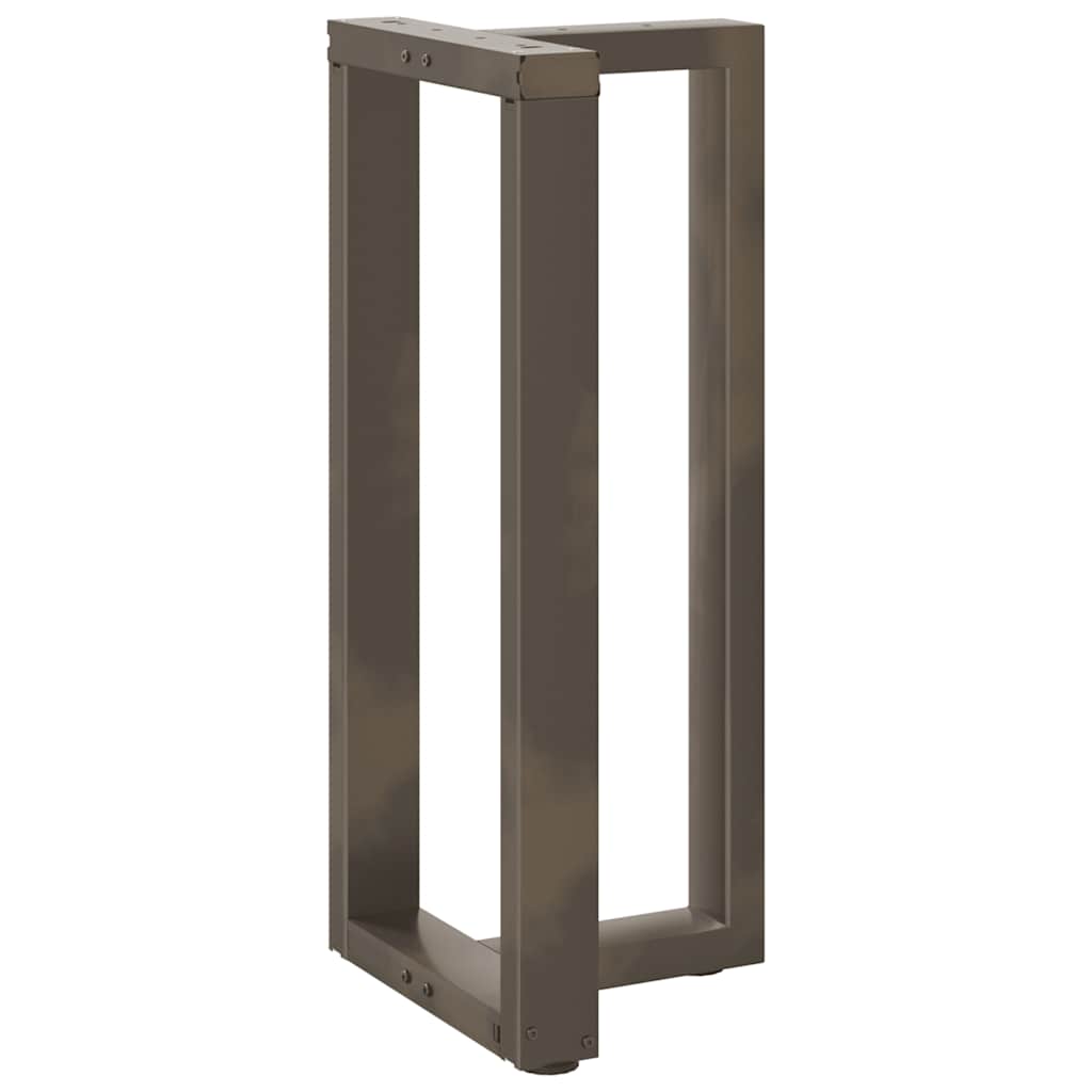 Bartafelpoten 2 st T-vormig 40x35x(90-91) cm staal naturel is nu te koop bij PeponiXL, paradijselijk wonen!