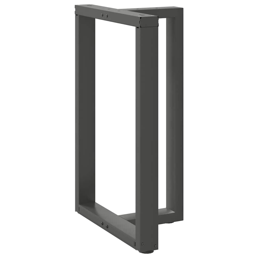 Bartafelpoten 2 st T-vormig 60x35x(90-91) cm staal antraciet is nu te koop bij PeponiXL, paradijselijk wonen!