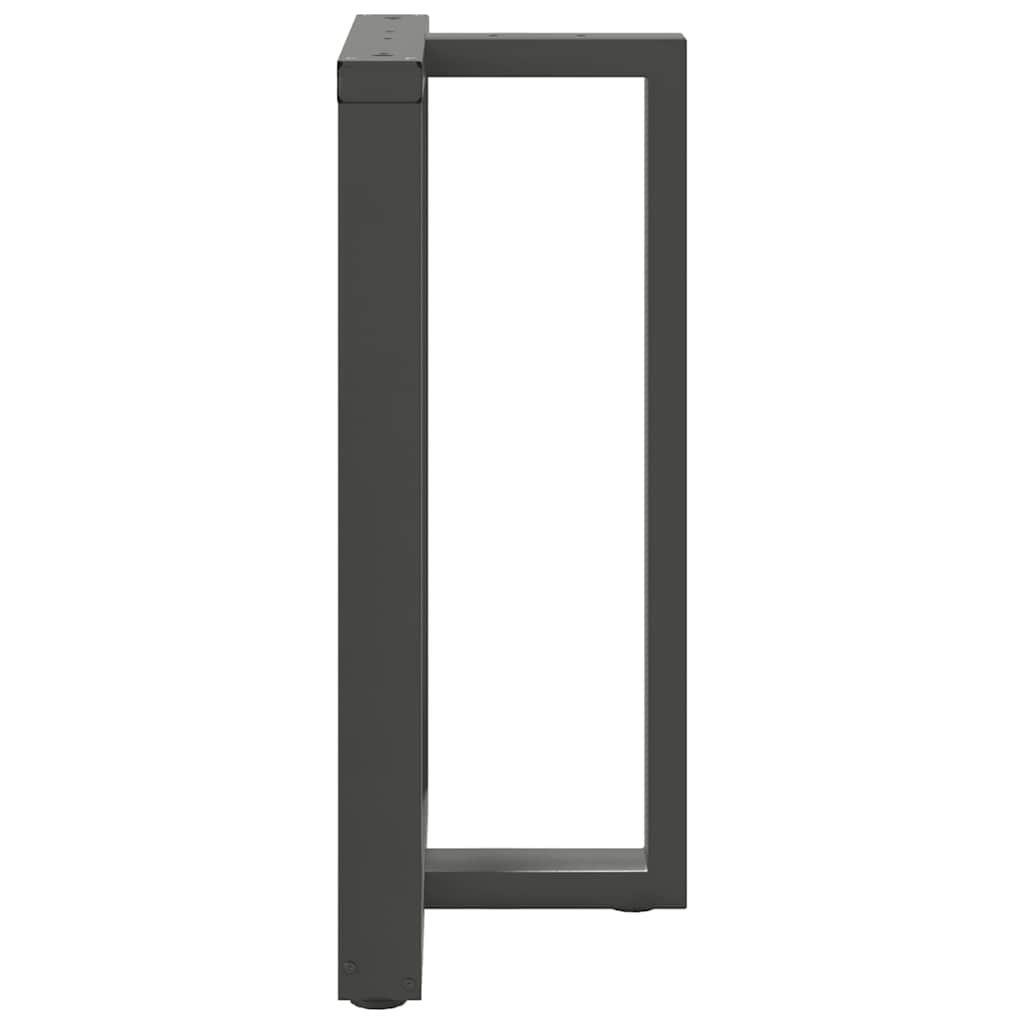 Bartafelpoten 2 st T-vormig 60x35x(90-91) cm staal antraciet is nu te koop bij PeponiXL, paradijselijk wonen!