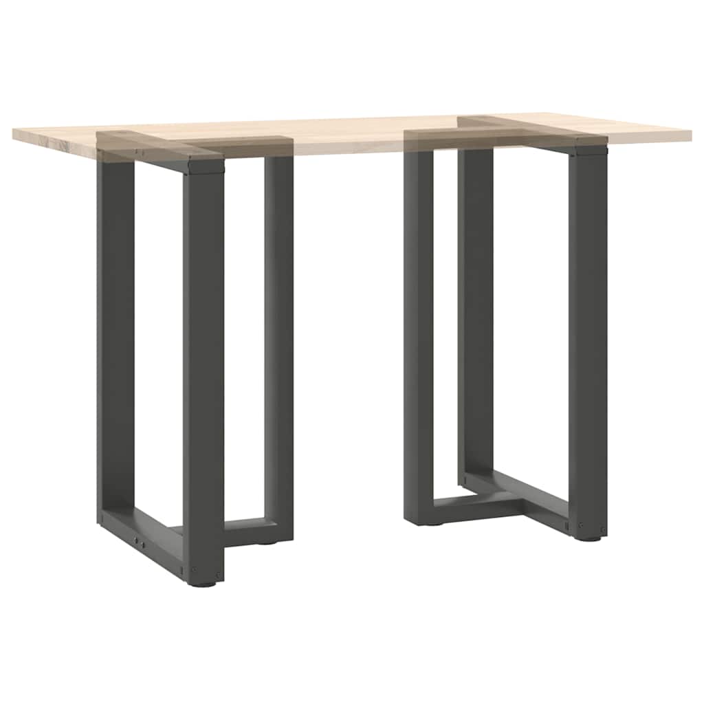 Bartafelpoten 2 st T-vormig 60x35x(90-91) cm staal antraciet is nu te koop bij PeponiXL, paradijselijk wonen!