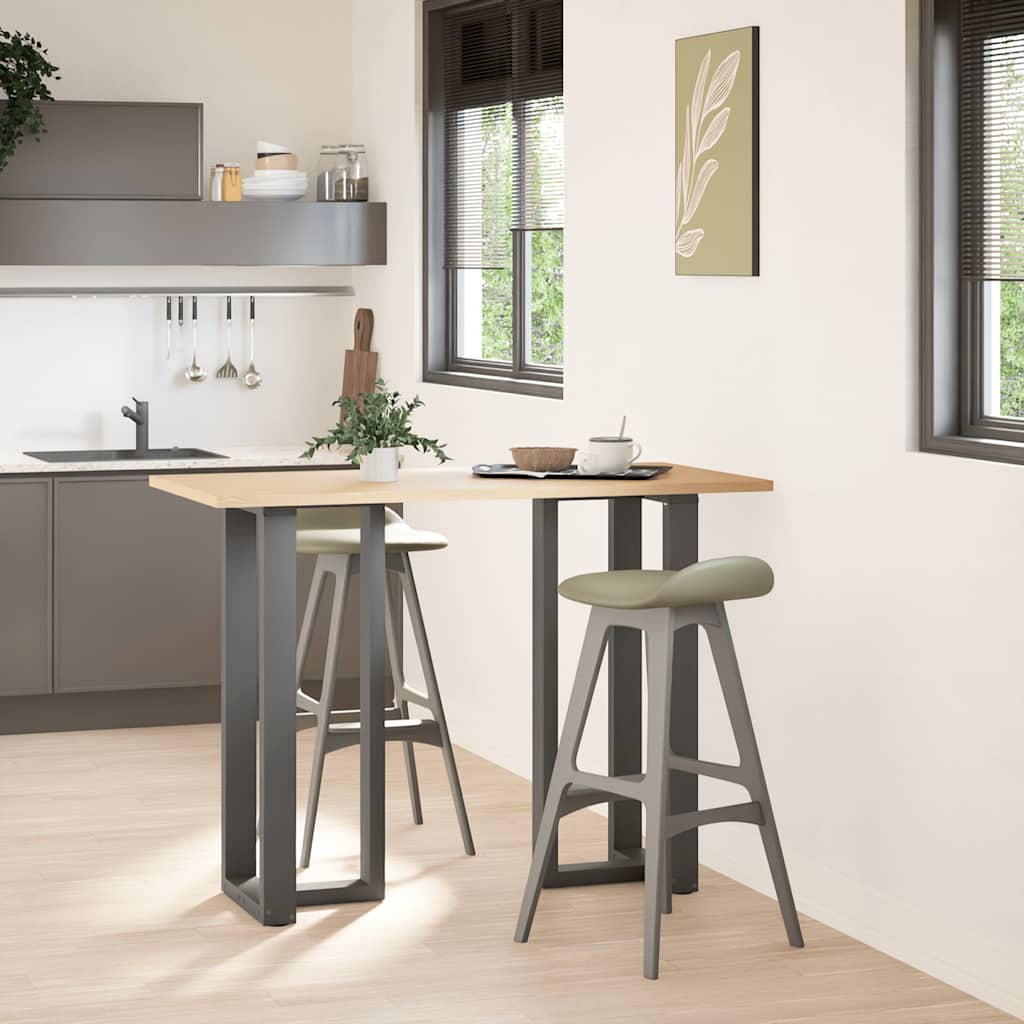 Bartafelpoten 2 st T-vormig 40x35x(100-101) cm staal antraciet is nu te koop bij PeponiXL, paradijselijk wonen!