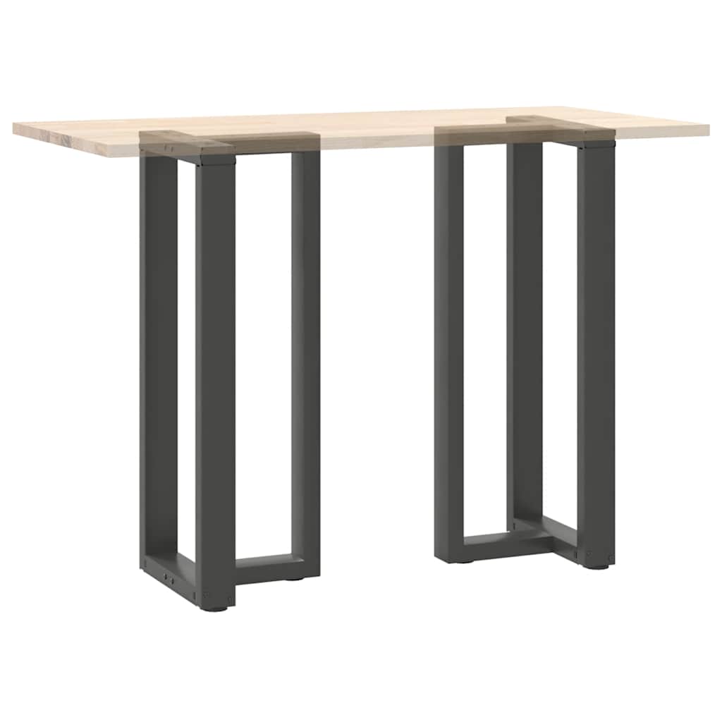 Bartafelpoten 2 st T-vormig 40x35x(100-101) cm staal antraciet is nu te koop bij PeponiXL, paradijselijk wonen!