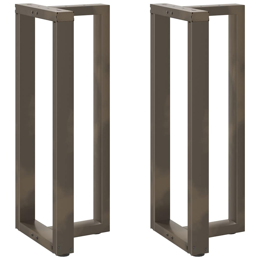 Bartafelpoten 2 st T-vormig 40x35x(100-101) cm staal naturel is nu te koop bij PeponiXL, paradijselijk wonen!
