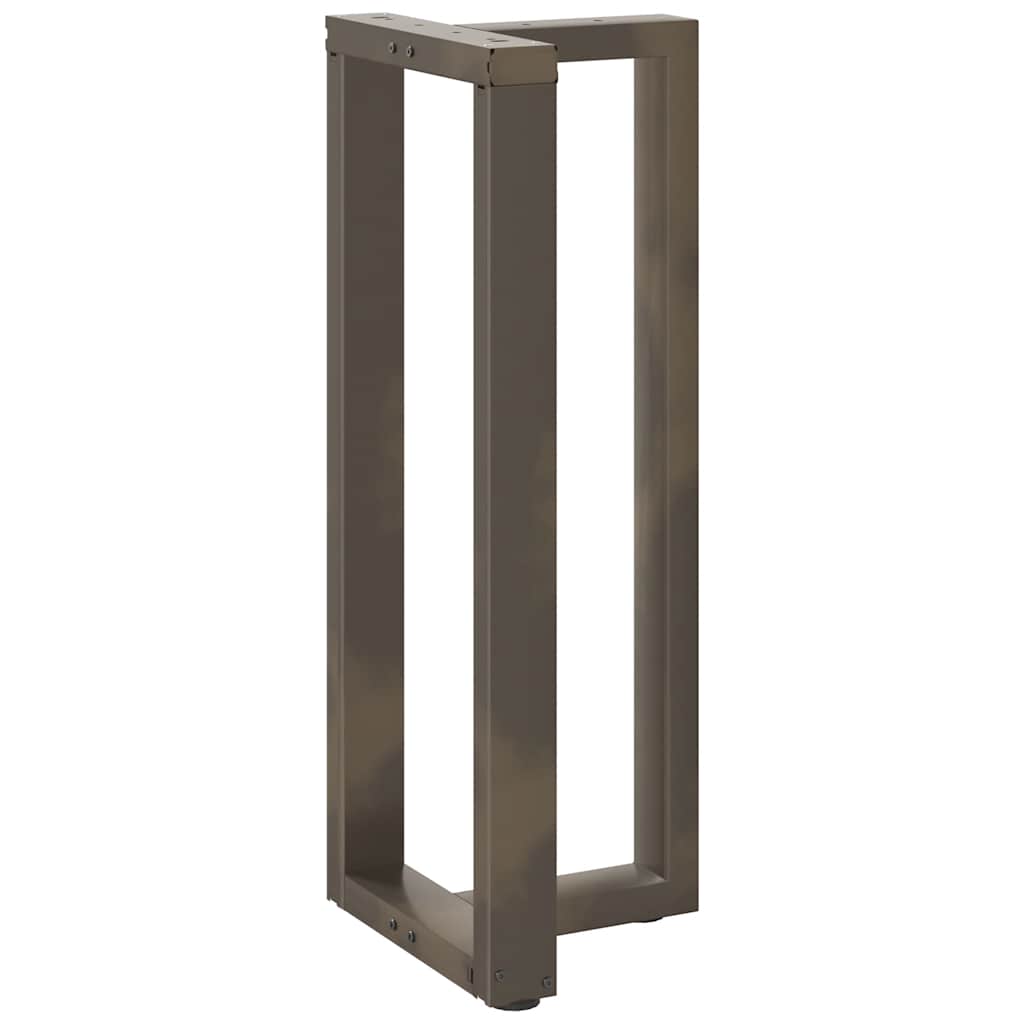 Bartafelpoten 2 st T-vormig 40x35x(100-101) cm staal naturel is nu te koop bij PeponiXL, paradijselijk wonen!