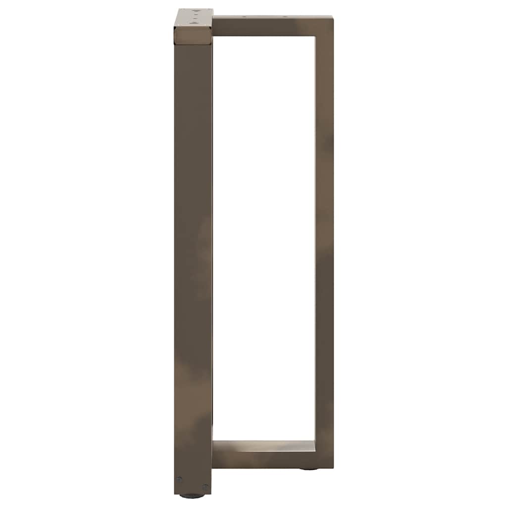 Bartafelpoten 2 st T-vormig 40x35x(100-101) cm staal naturel is nu te koop bij PeponiXL, paradijselijk wonen!