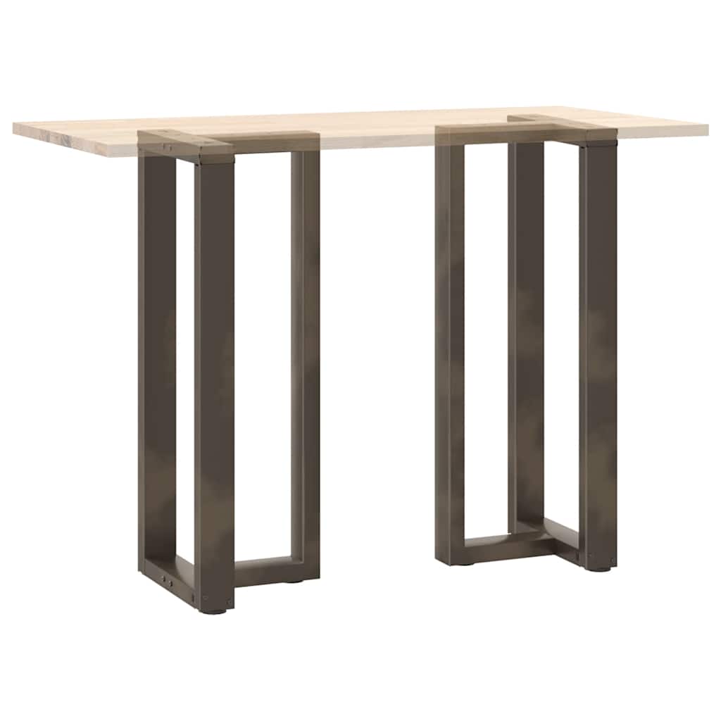Bartafelpoten 2 st T-vormig 40x35x(100-101) cm staal naturel is nu te koop bij PeponiXL, paradijselijk wonen!