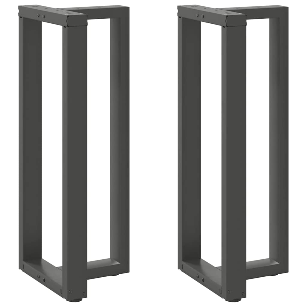 Bartafelpoten 2 st T-vormig 50x35x(100-101) cm staal antraciet is nu te koop bij PeponiXL, paradijselijk wonen!
