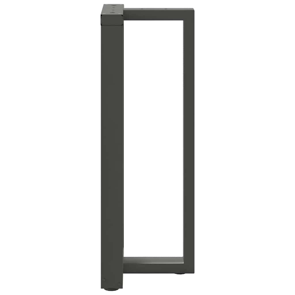Bartafelpoten 2 st T-vormig 50x35x(100-101) cm staal antraciet is nu te koop bij PeponiXL, paradijselijk wonen!