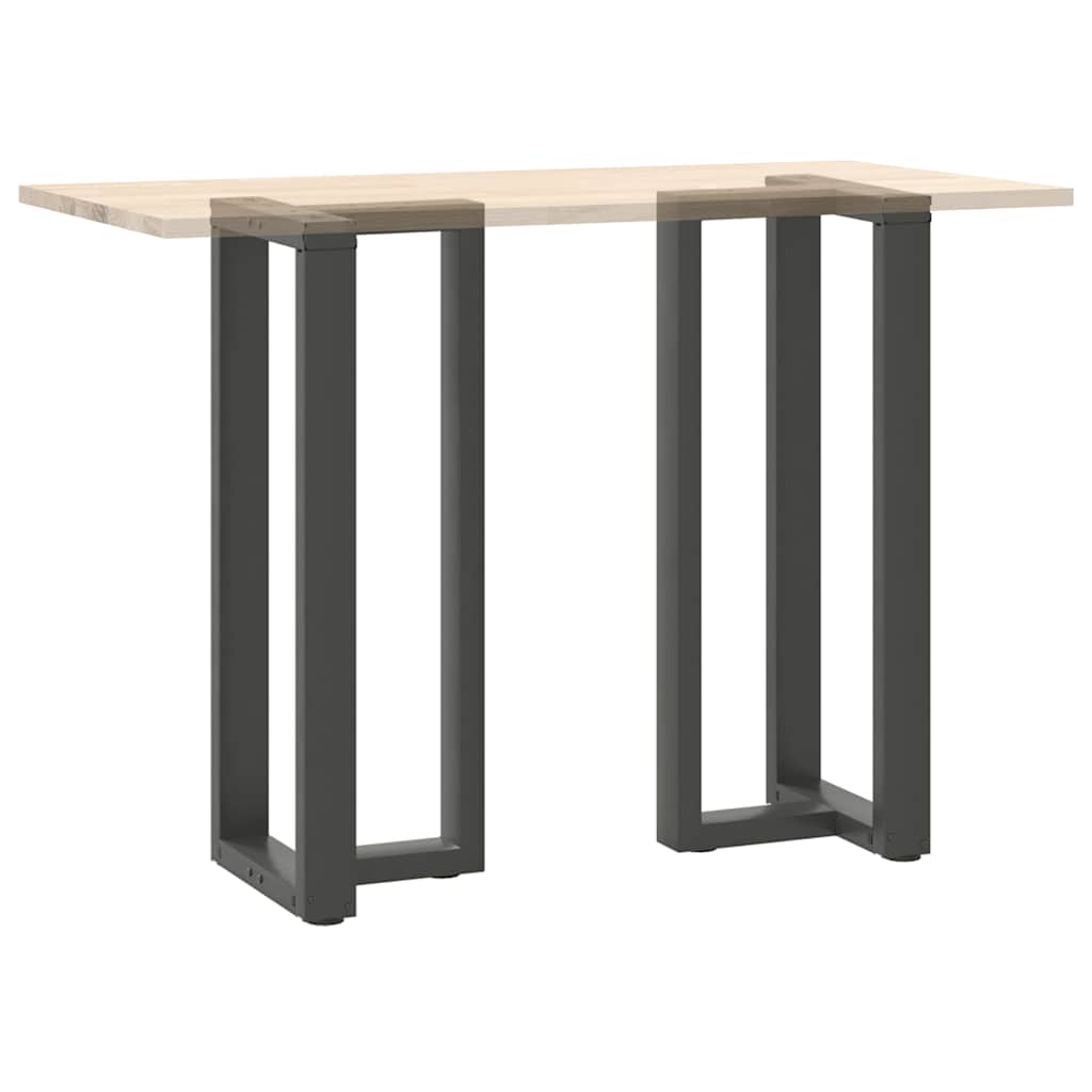 Bartafelpoten 2 st T-vormig 50x35x(100-101) cm staal antraciet is nu te koop bij PeponiXL, paradijselijk wonen!