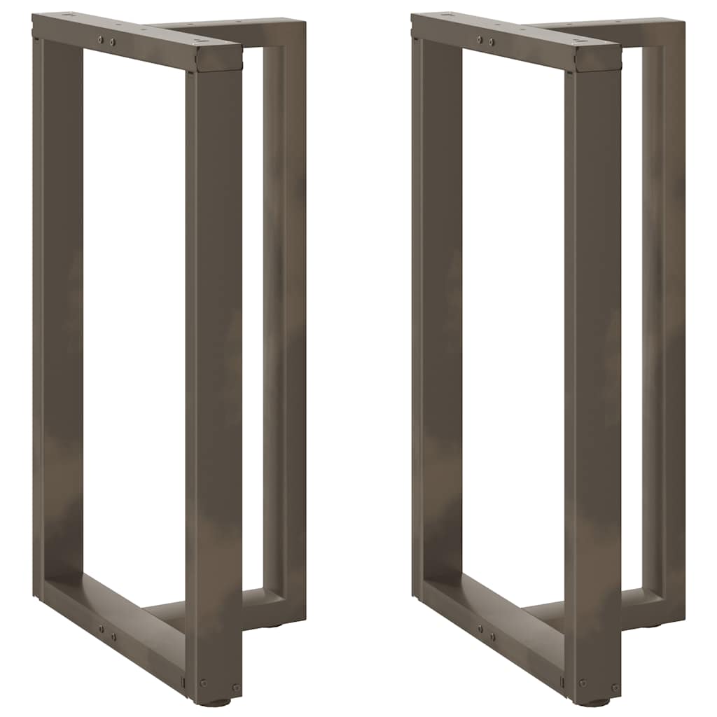 Bartafelpoten 2 st T-vormig 60x35x(100-101) cm staal naturel is nu te koop bij PeponiXL, paradijselijk wonen!