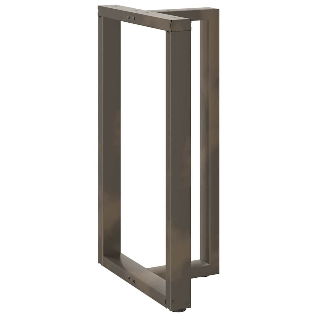 Bartafelpoten 2 st T-vormig 60x35x(100-101) cm staal naturel is nu te koop bij PeponiXL, paradijselijk wonen!