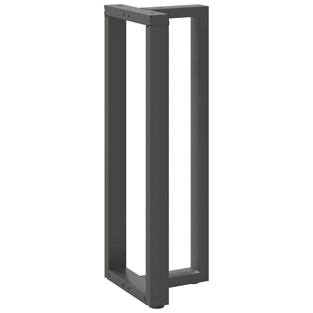 Bartafelpoten 2 st T-vormig 50x35x(110-111) cm staal antraciet is nu te koop bij PeponiXL, paradijselijk wonen!