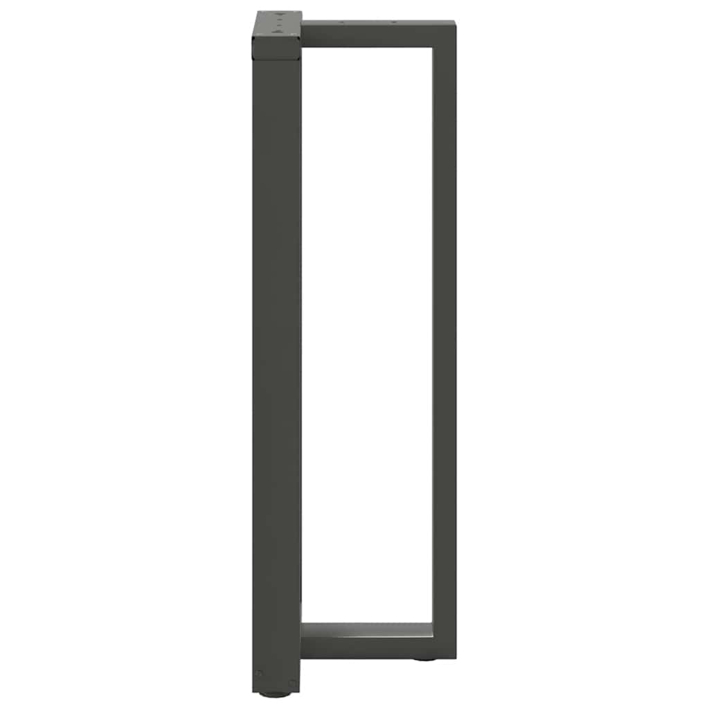 Bartafelpoten 2 st T-vormig 50x35x(110-111) cm staal antraciet is nu te koop bij PeponiXL, paradijselijk wonen!