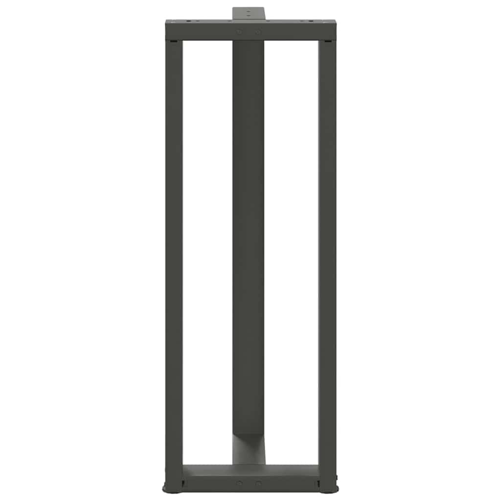 Bartafelpoten 2 st T-vormig 50x35x(110-111) cm staal antraciet is nu te koop bij PeponiXL, paradijselijk wonen!