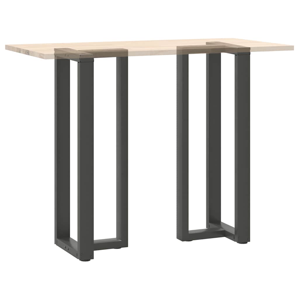 Bartafelpoten 2 st T-vormig 50x35x(110-111) cm staal antraciet is nu te koop bij PeponiXL, paradijselijk wonen!